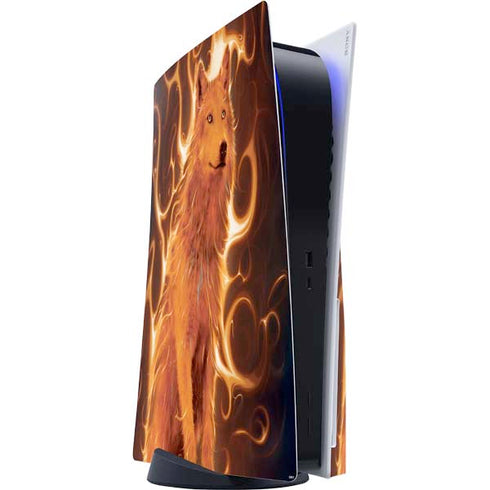 Vincent Hie Phoenix Wolf PS5 Console Skin